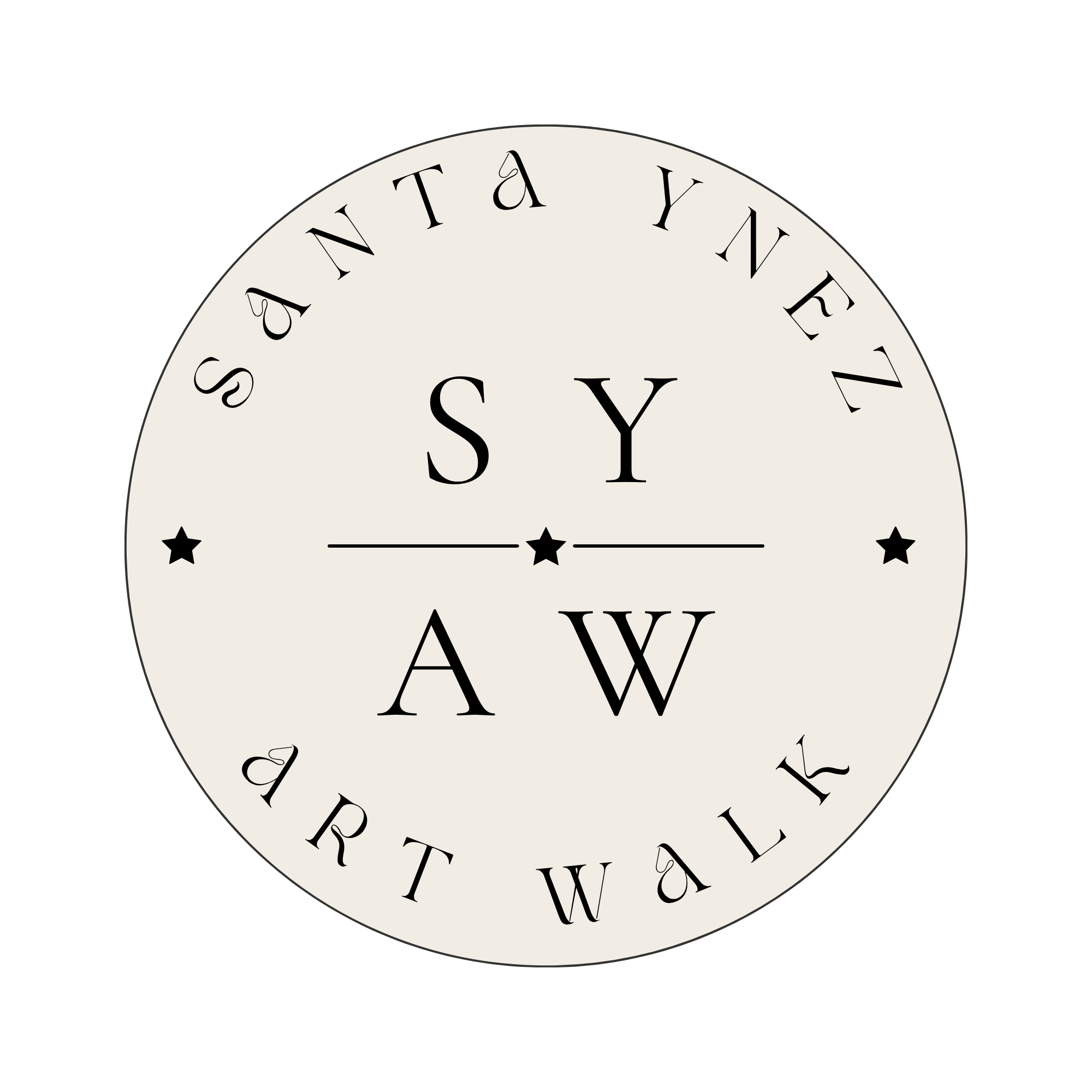 Santa Ynez Art Walk Badge